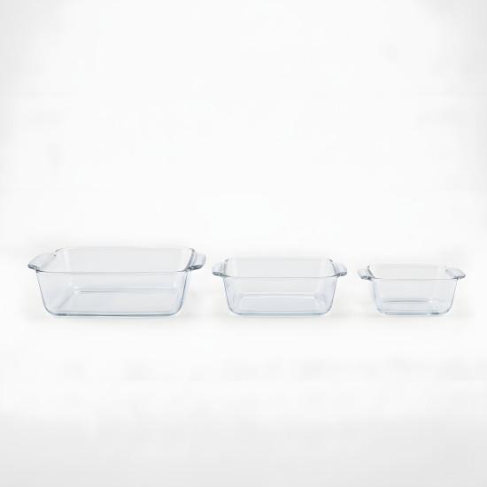 Pyrex Baking Dish Set - 3 Pcs